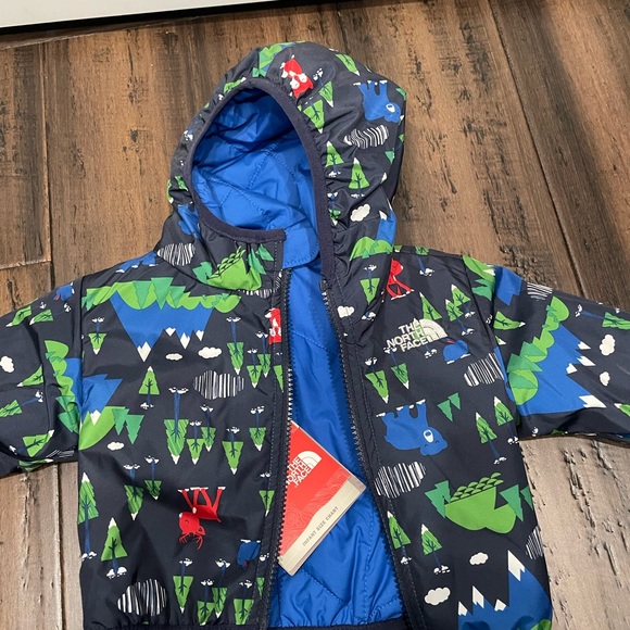 I the North Face Infant Perrito Reversible Coat - Picture 1 of 4